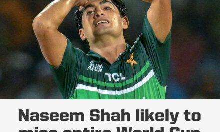 Pakistan Suffer Naseem Shah Setbacks, Star Pacer Could Miss ODI World Cup 2023 With Shoulder Injury :Reports