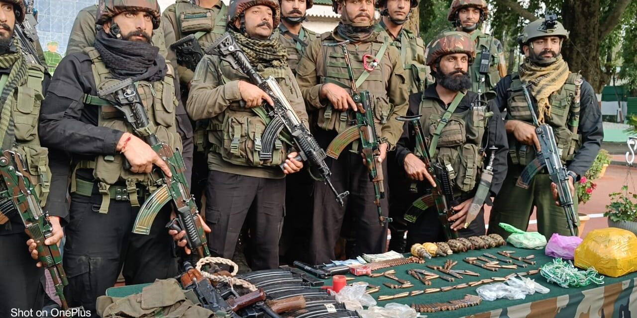 Inflitration bid foiled as three militants killed in North Kashmir:Army