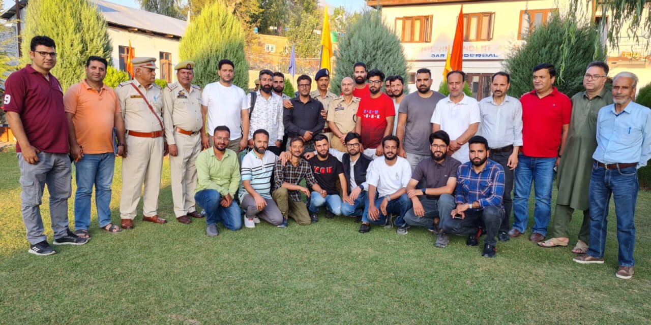 DPL hosts intractive meet of Addl SP with Media Fraternity