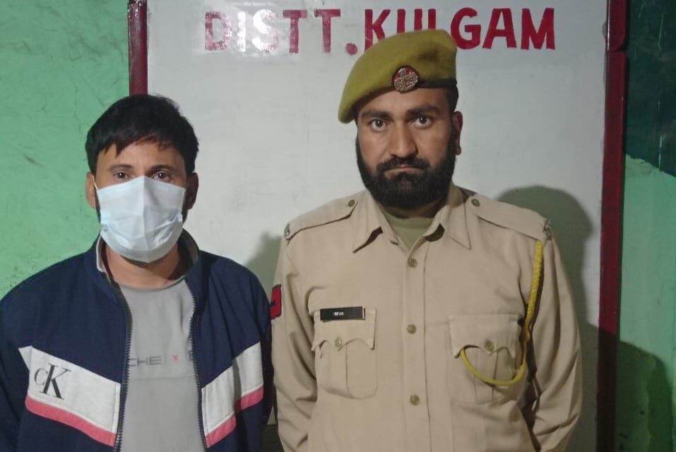 Kulgam Police solves hit and run case; Accused arrested