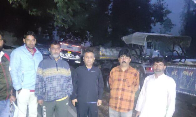 8 Vehicles seized by Geology mining department during crackdown in Ganderbal
