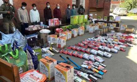 Police Bust Gang of Burglars in Kulgam, Stolen Goods Worth Lakhs Recovered