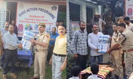 Police enhance clean water access; Kent-water-Purifiers installed at 03 Govt schools in Awantipora