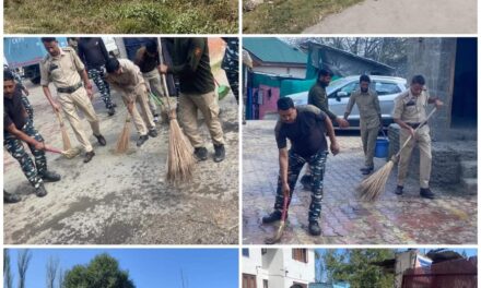 Swachh Bharat Abhiyan:J&K Police organises cleanliness drives across the UT