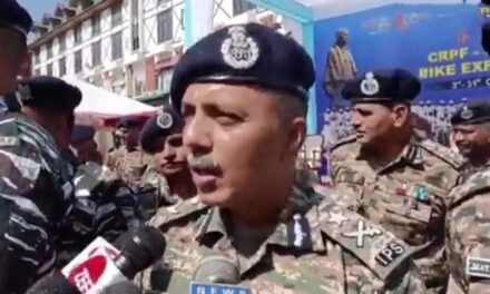 No terrorism in Srinagar; district peaceful: IG CRPF