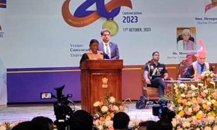 Nation to prosper more when youth would follow peace, prosperity, discipline: Prez Murmu at KU