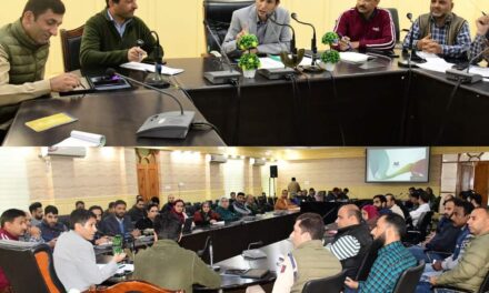 Mega Job Fair on 21th October under Berozgar Mukt Ganderbal;ADDC chairs coordination meeting of departments