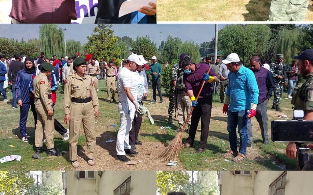 Swachhta Hi Sewa:Massive cleanliness drives conducted at 4000 places in Ganderbal