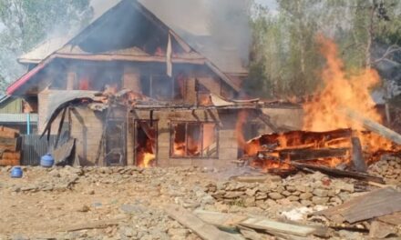 Separate Fire Mishaps Leave 3 Residential Houses Gutted, Another Damaged in Lolab Kupwara