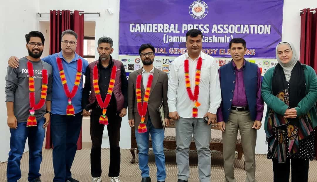 Ganderbal Press Association holds it’s first ever general body elections