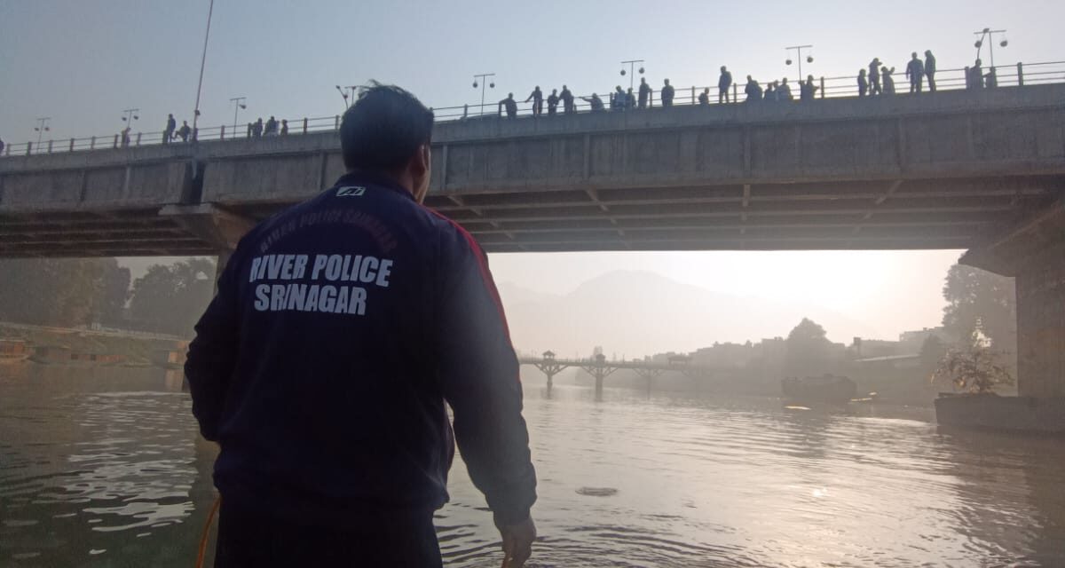 Srinagar man ends life, jumps into river Jehlum