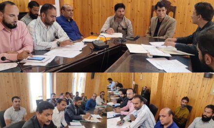 ADDC reviews functioning of Revenue department at Ganderbal