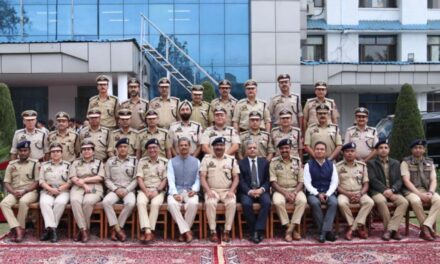 DGP J&K decorates newly induct IPS officers with ranks;Says services of officers recognised by Govt.