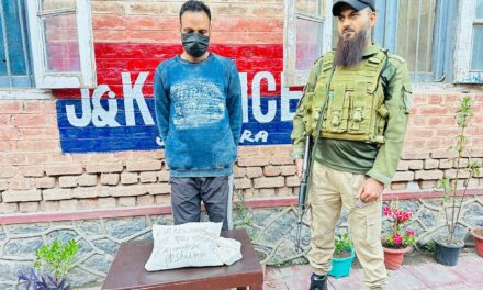 Drug peddler arrested in Shadipora,FIR registered: Police