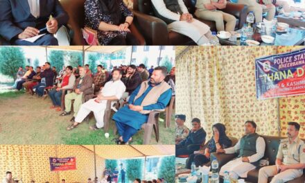 Ganderbal Police Observed Thana Diwas Across the District;SSP Ganderbal Nikhil Bhorkar-IPS Chaired the Event at Kheerbhawani