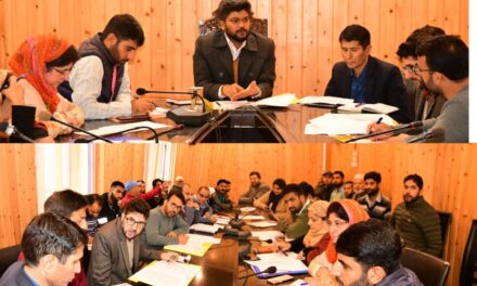DC Ganderbal chairs DCDC meeting
