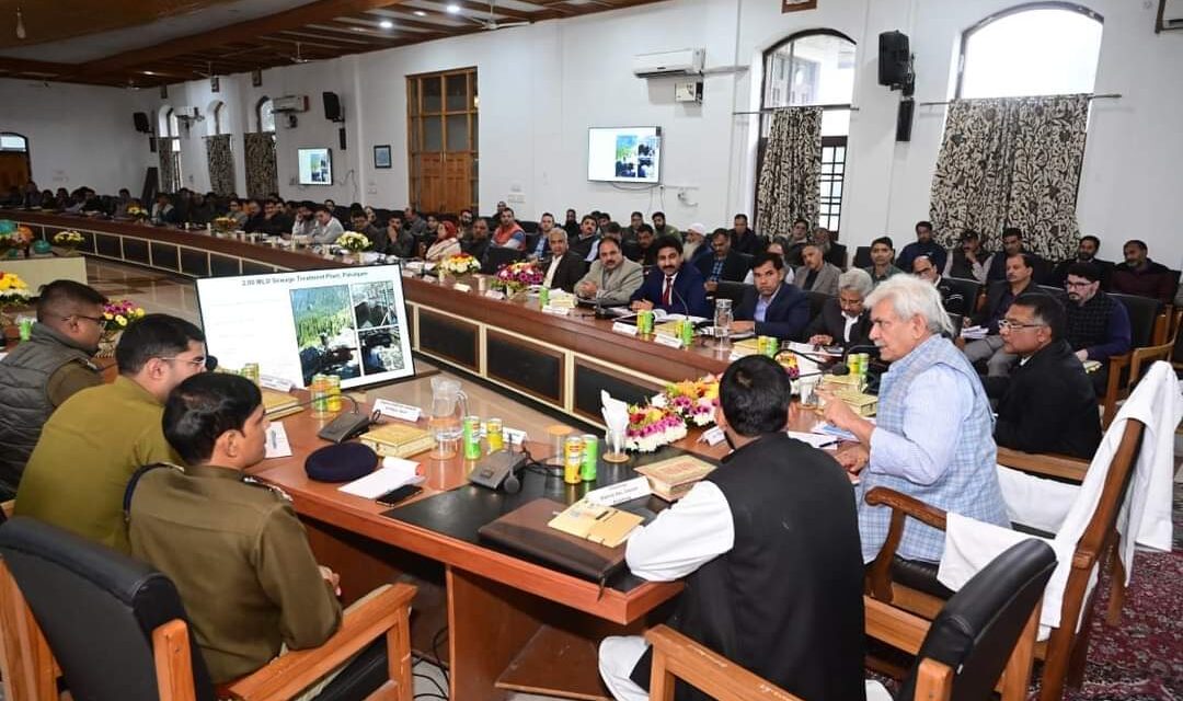 J&K is today at the forefront of development transformation in the country ; LG