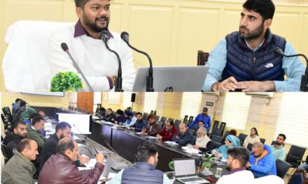 DC Ganderbal reviews progress achieved in District CAPEX 2023-24