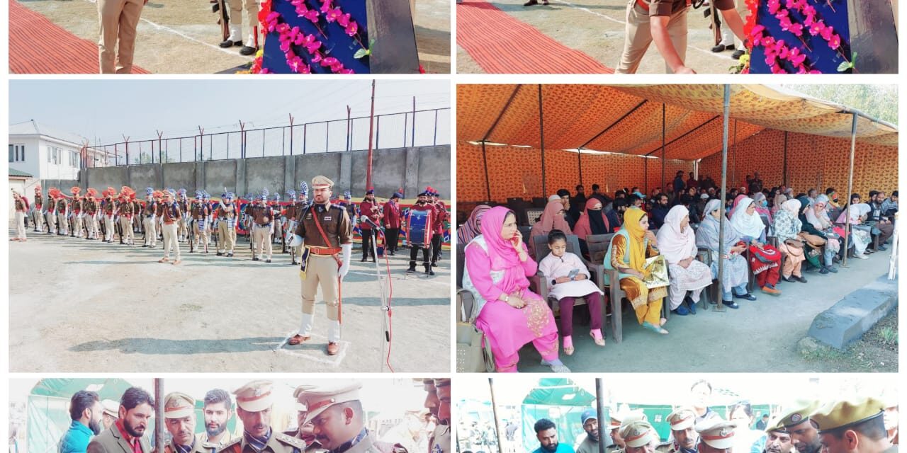 Police Commemoration Day-2023 observed at DPL Ganderbal