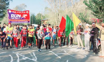 Police Flag Day Week-2023:Ganderbal Police Organised Run for Unity & Debate Competition