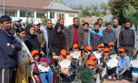 CEO Ganderbal organises Sports event for CWSN under Samagra Shiksha