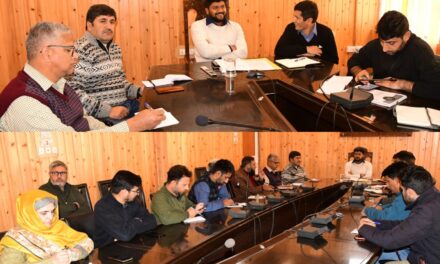 DC Ganderbal reviews arrangements for Rashtriya Ekta Diwas-2023, UT Foundation Day