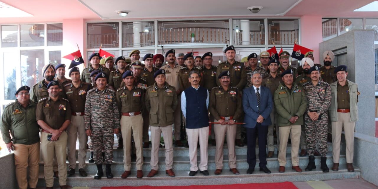 Flagging off ceremony under Operational Capabilities Augmentation of Police Stations (OCAPS) held at CTC Lethpora