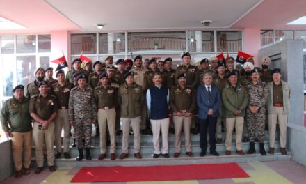Flagging off ceremony under Operational Capabilities Augmentation of Police Stations (OCAPS) held at CTC Lethpora
