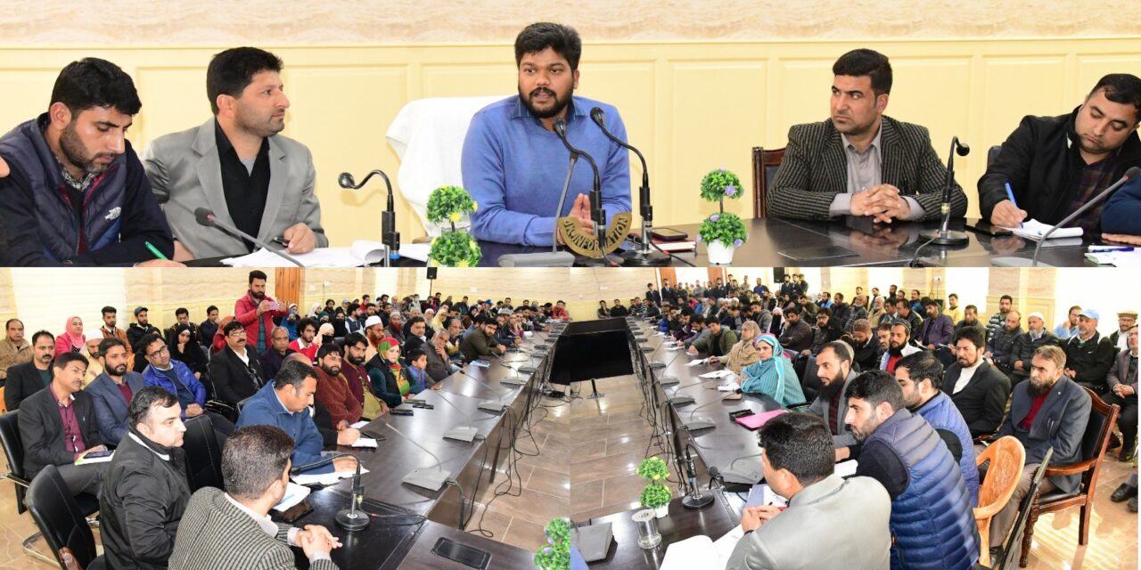 UT Foundation Day: DC Ganderbal calls for active participation of all sects of society on 31th October