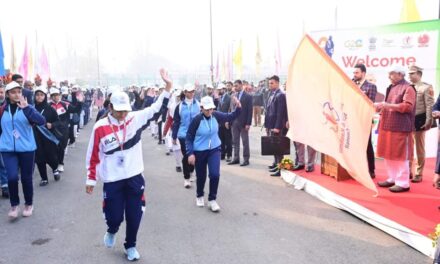 LG Manoj Sinha flagged off ‘Run for Unity’ in Srinagar