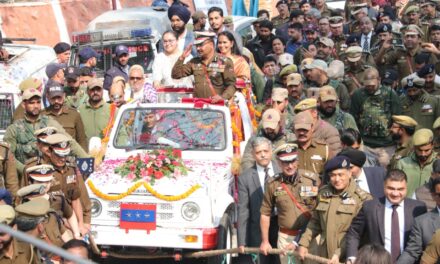 Dilbag Singh given warm send-off;After serving 37 years service in the J&K Police attains superannuation; Dilbag Singh has always stood out in taking all people, colleagues, subordinates & personnel as a one unit: R.R Swain