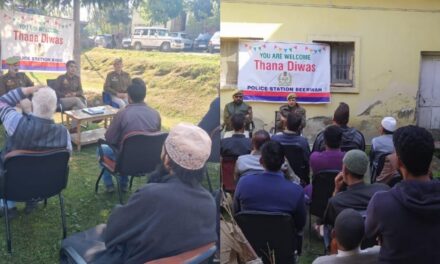 Police observes “Thana Diwas” in various police establishments across valley