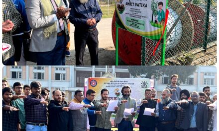 NIT Srinagar organizes Amrit Kalash Yatra as part of “Meri Mati Mera Desh” campaign