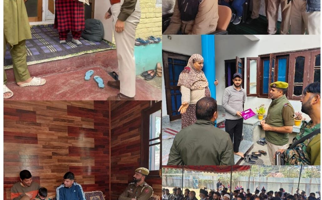 Police Flag Day Week-2023:Police organises exhibitions, musical events in the memory of Police Martyrs; Visits families of martyrs & distributed educational kits in Baramulla