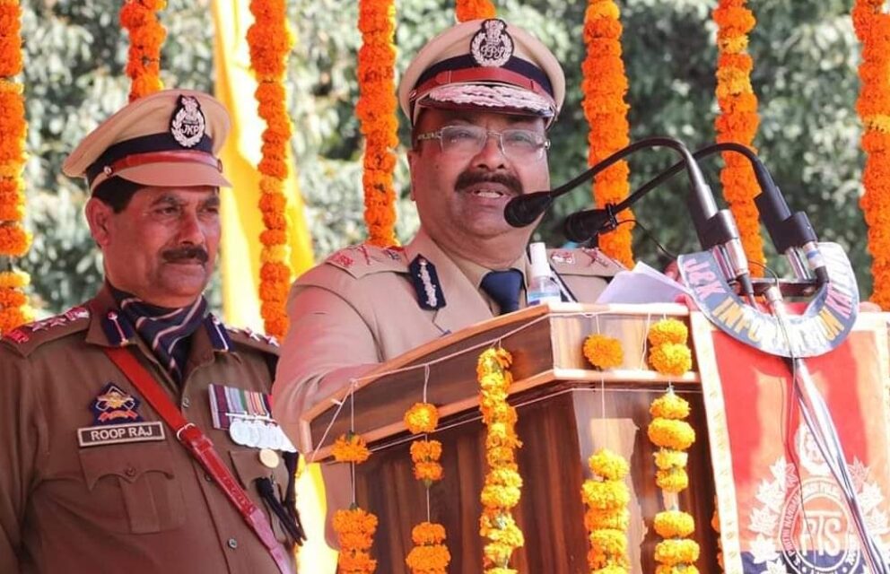 Police Commemoration Day:Fight against terrorism reaching to its logical conclusion in J&K: DGP Dilbagh Singh
