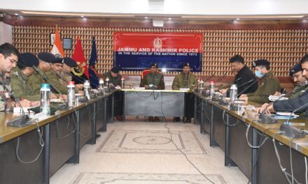 ADGP Law & Order J&K chairs joint security meeting at PCR Kashmir