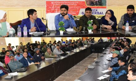 DDC Ganderbal chairs grievances redressal camp at Mini Secretariat