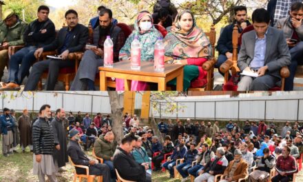 DDC Chairperson Ganderbal convenes Public Darbar/ Grievance Redressal Camp at Akhal