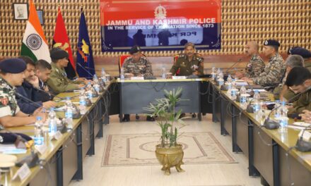 DG CRPF, DGP J&K jointly chairs security review meeting;Maintain pressure on anti peace elements: DGP, J&K Shri R R Swain