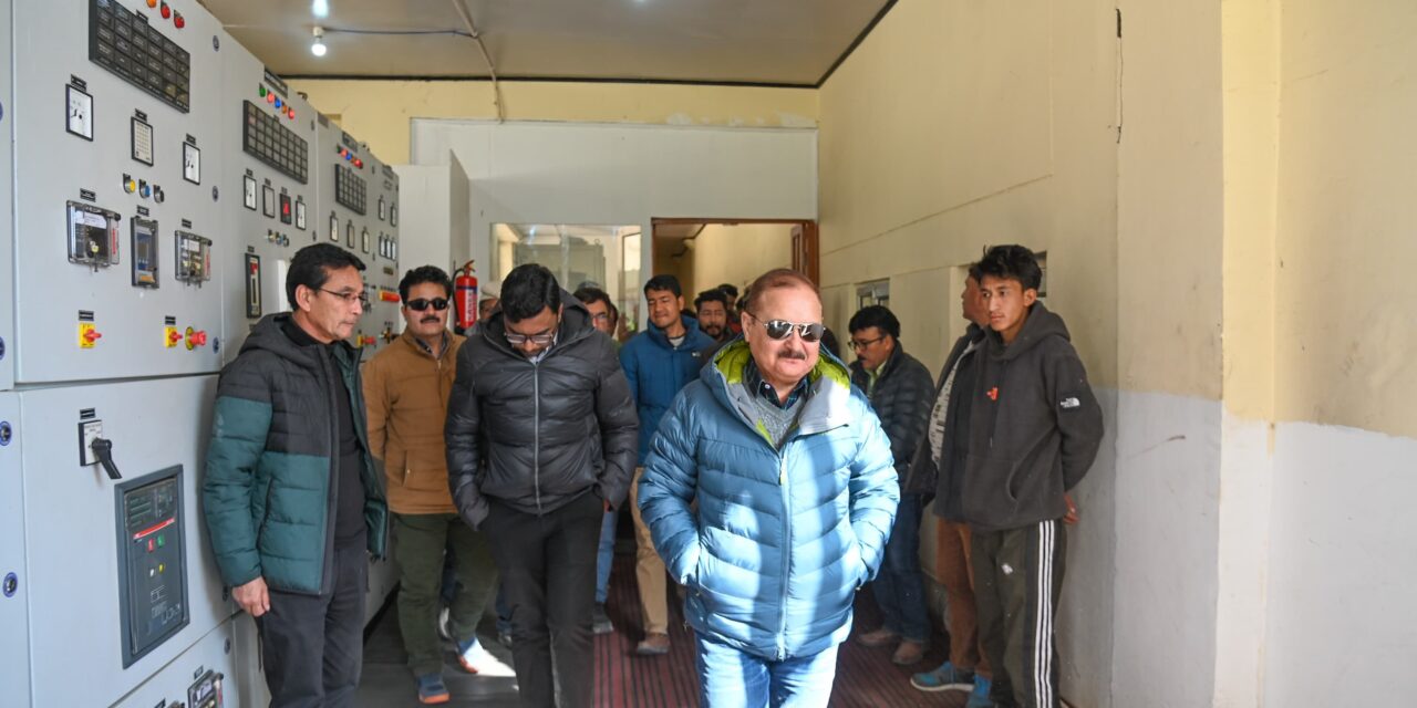 Advisor to Honourable Lieutenant Governor, UT Ladakh, Dr. Pawan Kotwal tours to various villages of Zanskar, Kargil