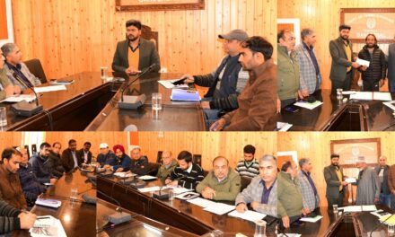 DC Ganderbal reviews land acquisition cases for Z-morh, Zojila tunnel projects;Also reviews winter preparedness of Z-morh tunnel