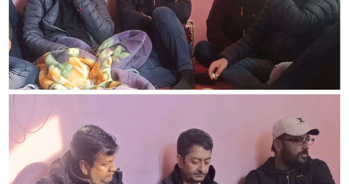 GPA delegation offers condolences to bereaved family of Senior Journalist Javaid Bhat