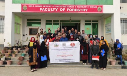 Division of Silviculture and Agroforestry, Faculty of Forestry, SKUAST-Kashmir kickstarted one-week long training Programme on Empowering women