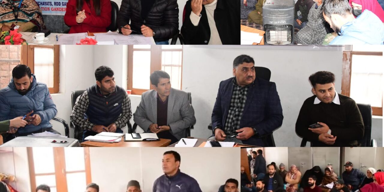 Round 2nd of B2V-5 programme begins in 39 Panchayats at Gbl;ADDC visits several Panchayats to assess arrangements