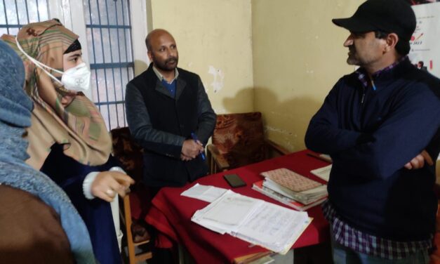 Surprise inspection of PHCs held at Ganderbal