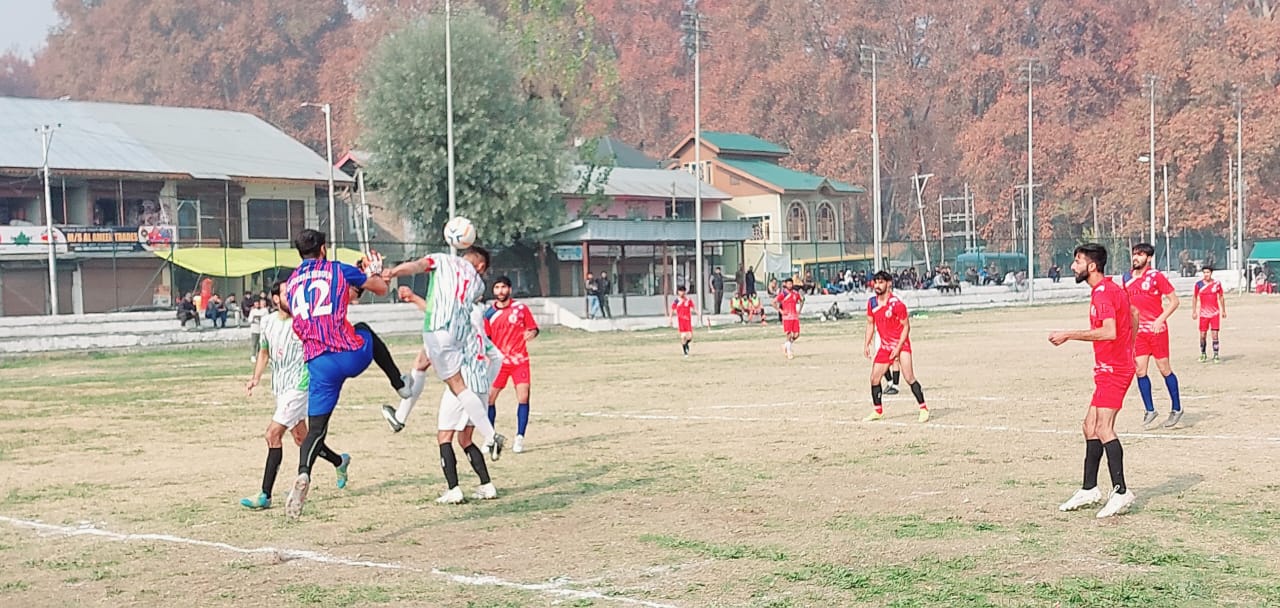 Ganderbal Police Organised football tournament under civic action program.