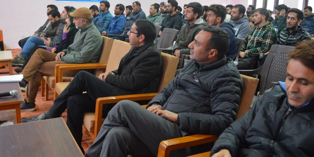 Homestay Entrepreneurship Training Program kickstarted at Sonmarg.