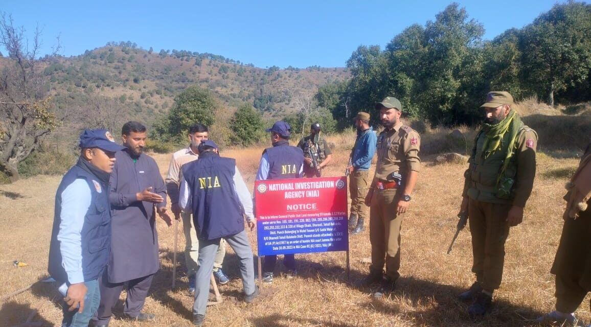 NIA attaches immovable property of UAPA case accused in Poonch