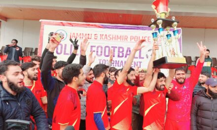 Ganderbal Police football tournament concludes,Shallabugh Football Community win tournament
