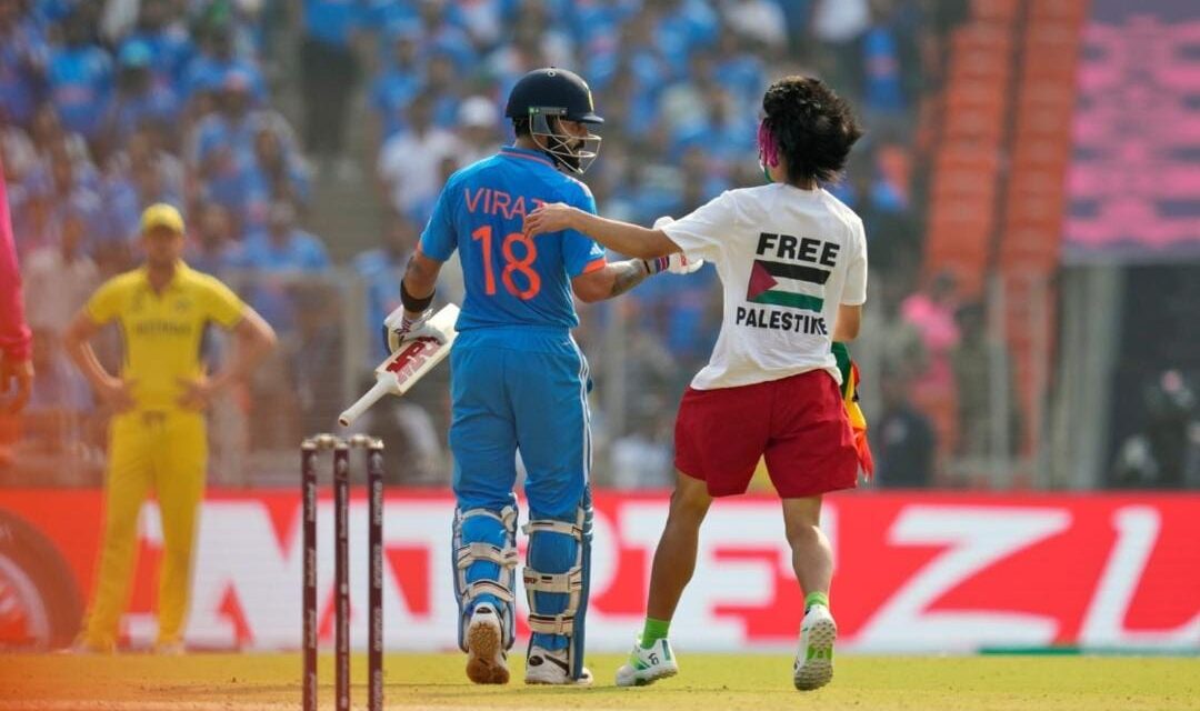 World Cup Final: Australian spectator who breached security to meet Virat Kohli detained by Gujarat Police